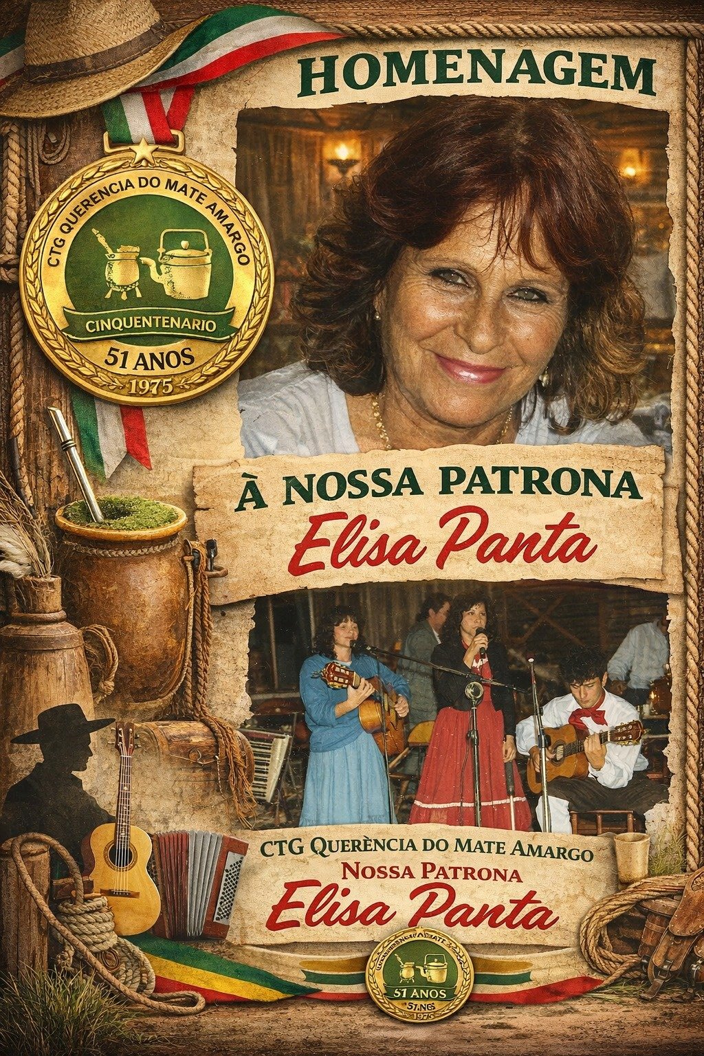 Homenagem Elisa Panta